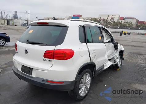 2014 Volkswagen Tiguan Se from USA, damaged, VIN WVGAV3AX7EW507514